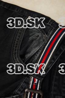 Dark jeans blue red belt 0003